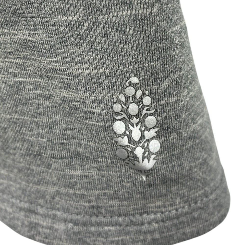Free People‎ Movement Open Back Lace Up Athletic Tank Gray Racerback - Picture 3 of 7